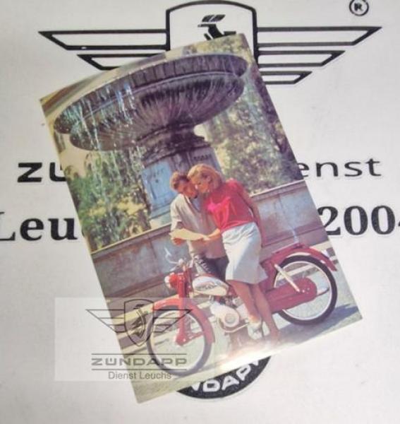 Original Zündapp Bergsteiger Postkarte mit der Kennung R4769 wie Neu!